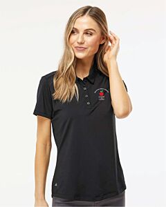 Adidas - Women's Ultimate Solid Polo - Embroidery - Bellevue Public Schools Logo