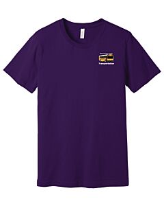 BELLA+CANVAS ® Unisex Jersey Short Sleeve Tee - Front Imprint - Bellevue Public Schools Transportation Logo