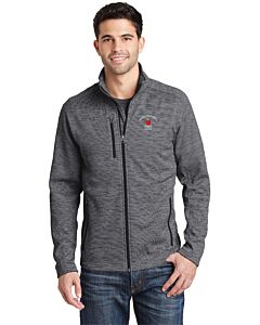 Port Authority® Digi Stripe Fleece Jacket - Embroidery - Bellevue Public Schools Logo