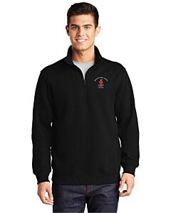 Sport-Tek® 1/4-Zip Sweatshirt - Embroidery - Bellevue Public Schools Logo